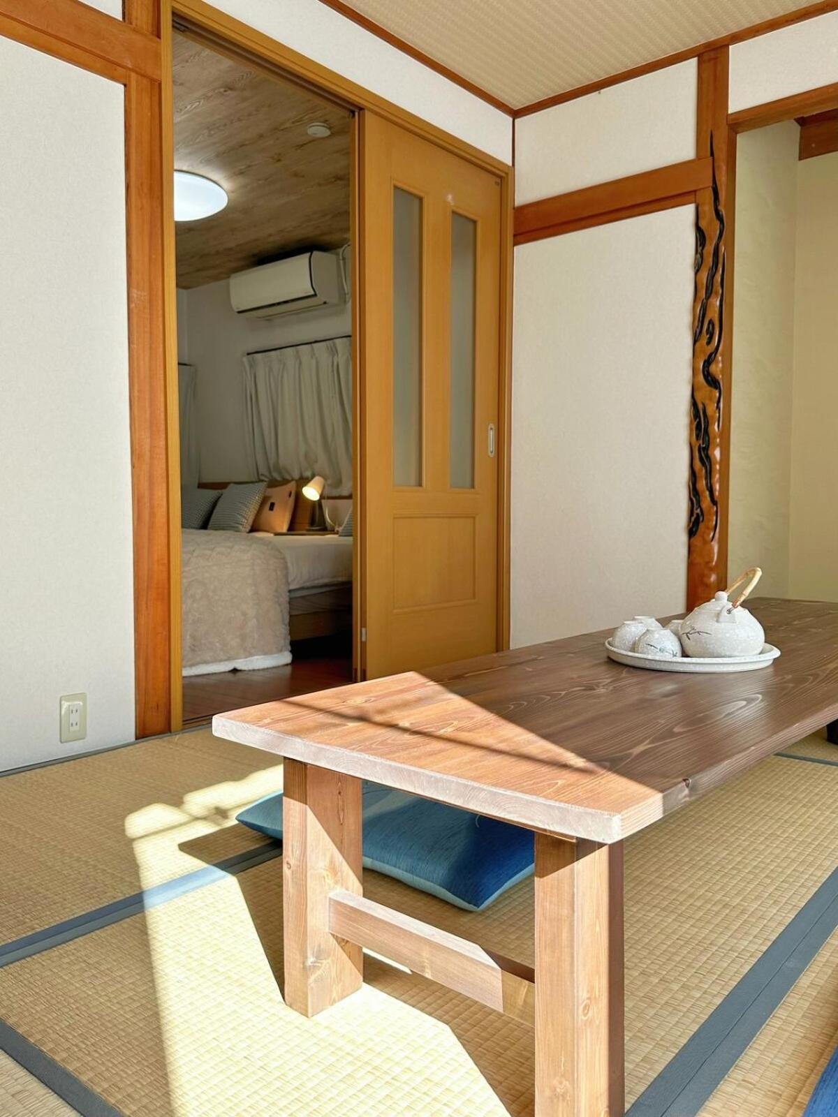 貸切 一戸建て古民家 3部屋 静か Villa *